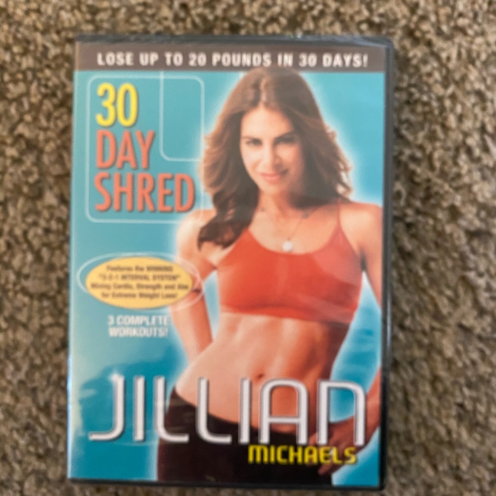 Jillian Michaels 30 day shred DVD